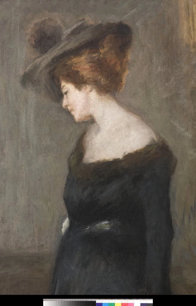 Ritratto di donna, 1903 - Fondazione Cariplo, Milano, dettaglio